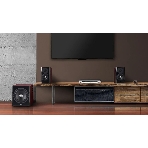 Акустическая система Edifier S350DB Brown 2.1,150W RMS, дерево, Bluetooth aptX
