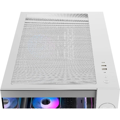 Компьютерный корпус Ocypus Iota C70 WH ARGb ATX/win/белый/6 ARGb fans/no PSU/Tempered Glass