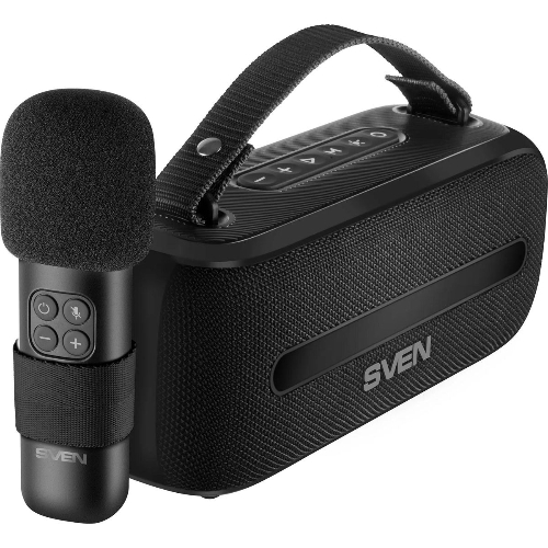 Колонка портативная SVEN PS-255 черный 12W 1.0 BT 3600mAh