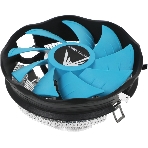 Кулер для процессора AeroCool/Formula Verkho Plus серебристый/черный, 120 мм, алюминий, 2000 об/мин, 26.5 дБ, 4 pin, 110 Вт, 68 мм