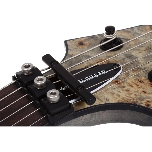 Электрогитара SCHECTER OMEN ELITE-6 FR CHAR - электрогитара 6-струнная, Charcoal (CHAR) - древесный
