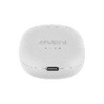 Наушники беспроводные внутриканальные с микрофоном SVEN E-727BT белый Bluetooth