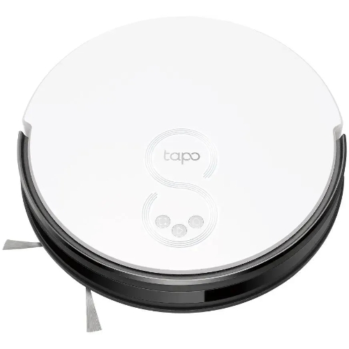 Робот-пылесос TP-Link Tapo RV10 белый/черный, 25 Вт, 2600 мАч Li-Ion, уборка влажная/сухая, пылесборник контейнер 0.4 л