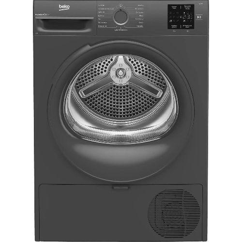 Сушильная машина Beko BM3T37220A черный, 7 кг, сушка - тепловой насос, программ - 15, 59.8 x 84.6 x 54.5 см