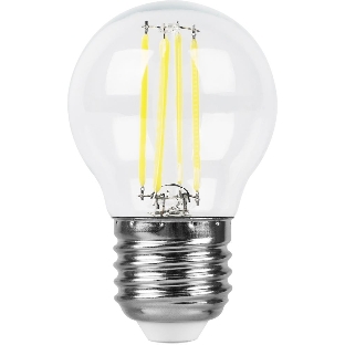 Лампа светодиодная Feron LB-61 филаментная 5W 230V E27 4000K