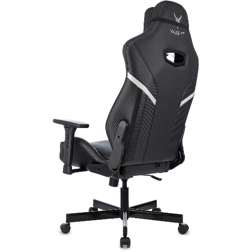 Кресло Knight Thunder 5X черный, экокожа, 120 кг, механизм качания