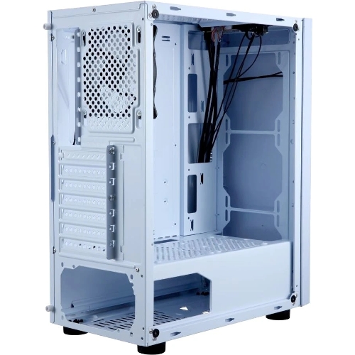 Компьютерный корпус AeroCool/Formula CL-3302W RGb белый без БП ATX 2xUSB 2.0 1xUSB 3.0 audio bott PSU