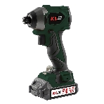 Профессиональный бесщеточный винтоверт аккумуляторный KLPRO KLDV18BH-20 (18В, Li-ion-2шт, 2.0Ач, 220Нм, 2 скорости, подсветка,З/У,в кейсе)