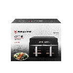 Аэрогриль BRAYER BR2050 черный, 2200 Вт, 10 л, сенсор, 8 программ