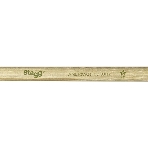 Барабанные палочки STAGG SHV2B деревянные, American Hickory 2B, материал орех, 2 шт., подобранная пара по весу, цвету и звучанию, размеры (в упаковке) 400х20х20 мм, вес (в упаковке) 0,1 кг