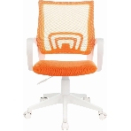 Кресло Бюрократ CH-W695NLT TW-38-3 TW-96-1 оранжевый, сетка/ткань, 120 кг, механизм качания