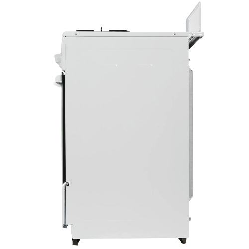 Плита комбинированная Flama RK 2201 W белый, конфорок 2 газовых и 2 электрических, духовка 50 л, 50 см x 85 см x 54 см