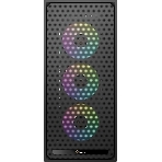 Корпус Ocypus Delta C70 BK ARGB, Midi-Tower, чёрный, 4 x 120 мм