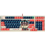 Клавиатура проводная A4Tech Bloody AT98 Proxy Boom USB бежевый/красный