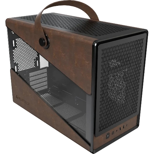 Компьютерный корпус Montech Heritage (B) черный без БП mATX 9x120мм 2x140мм 2xUSB3.0 audio bott PSU