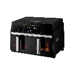 Аэрогриль BRAYER BR2050 черный, 2200 Вт, 10 л, сенсор, 8 программ