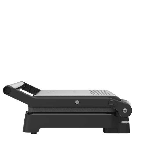 Гриль электрический Topdevice EG1/2200 Вт/0-240 °C/раскрытие на 180 °C/несъемные панели/черно-серебристый (TDSEG001_BK)