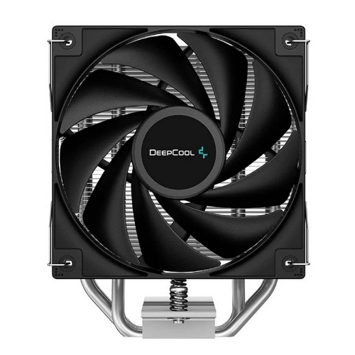 Кулер для процессора DEEPCOOL AG400 черный, 120 мм, алюминий/медь, 2000 об/мин, 31.6 дБ, 4 pin, 220 Вт, 150 мм