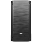 Компьютерный корпус CBR mATX Minitower MX10, c БП PSU-ATX400-08EC (400W/80мм), 2*USB 2.0, HD Audio+Mic, черный