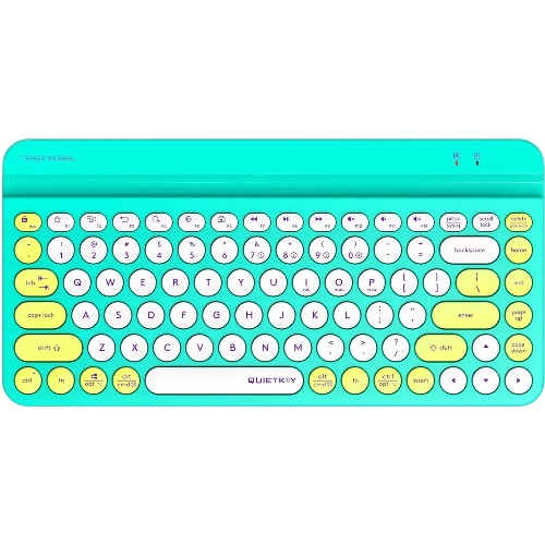 Клавиатура беспроводная A4Tech Fstyler FBK30, USB, Bluetooth/Радиоканал, зеленый