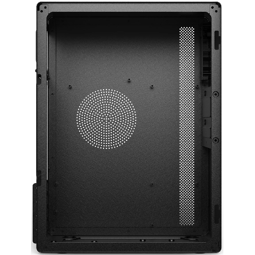 Компьютерный корпус CBR mATX Minitower V201, без БП, 2хUSB 2.0, HD Audio+Mic, черный PCC-MATX-V201-WPSU