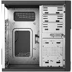 Компьютерный корпус с блоком питания 450Вт. Сase Forza mATX, 450W, 2xUSB 3.0, Black, w/o FAN, 12 см fan PSU, power cord