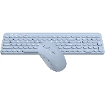 Комплект клавиатура+мышь A4Tech FStyler FG3300 Air2 беспроводной, USB, 2000 DPI, синий