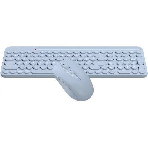 Комплект клавиатура+мышь A4Tech FStyler FG3300 Air2 беспроводной, USB, 2000 DPI, синий