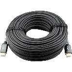 Кабель аудио-видео Cactus CS-HDMI-AOC-2-50 HDMI (m)/HDMI (m) 50м. позолоч.конт. черный