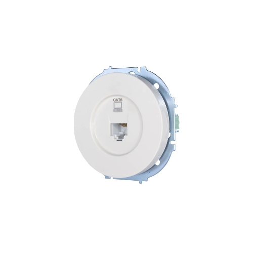 Розетка компьютерная СП OSEN RJ45 кат.6 механизм бел. LEZARD 743-0288-140
