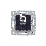 Розетка компьютерная IEK BRITE РК10-БрС RJ45 кат.5E сталь
