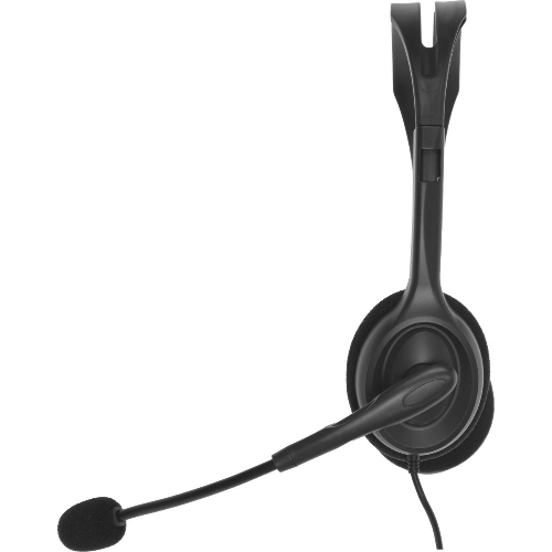 Гарнитура Logitech H110 серебристый, проводная, 3.5 мм