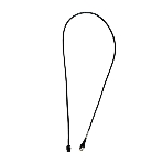 Кабель Amphenol RSL38-1067 Slimline SASx4 (SFF8654) -to- HD MiniSAS x4 (SFF8643) 100 см