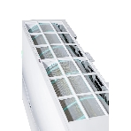 Кондиционер сплит-система настенного типа RIX LITE I/O-W24MB 24000 BTU, 70 м², 26/41 дБ, охлаждение, обогрев, осушение, белый