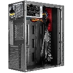Компьютерный корпус Miditower ExeGate AA-443U-UNS350 (ATX, БП UNS350 с вент. 12см, 2хUSB+1хUSB 3.0+HD Audio, черный)
