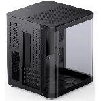 Корпус без блока питания Корпус JONSBO TK-1 Black 2.0 MATX без БП, mini-ITX, micro-ATX, черный