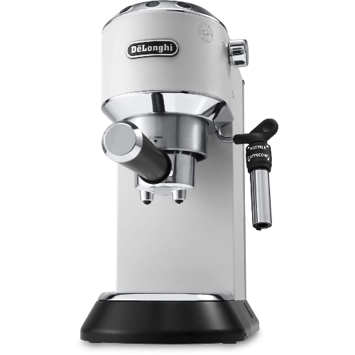 Кофеварка эспрессо DeLonghi EC685.W белый, исп. кофе - молотый/чалды, 1.1 л, 1350 Вт, 15 бар