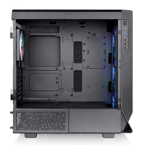 Компьютерный корпус Thermaltake Ceres 500 TG ARGb черный без БП ATX 4x140мм 2xUSB3.0 1xUSB3.1 audio bott PSU