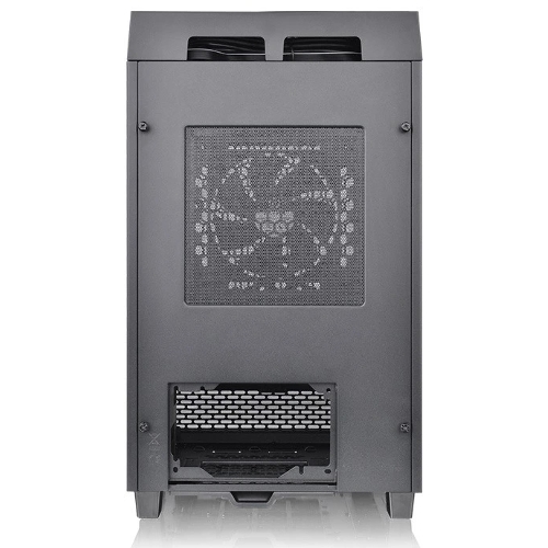 Компьютерный корпус Thermaltake The Tower 100 черный без БП ATX 2x120мм 2xUSB 3.0 1xUSB3.1 audio bott PSU