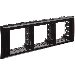 Рамка-суппорт 6мод. Avanti для In-liner Front черный ДКС 4402916