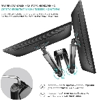 Кронштейн ONKRON G160 для монитора 13