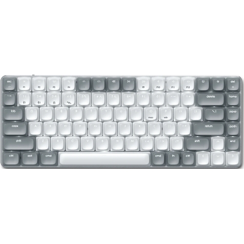 Клавиатура Satechi SM1 Slim Light гибридная, USB Type-A, Bluetooth, радиоканал, белый