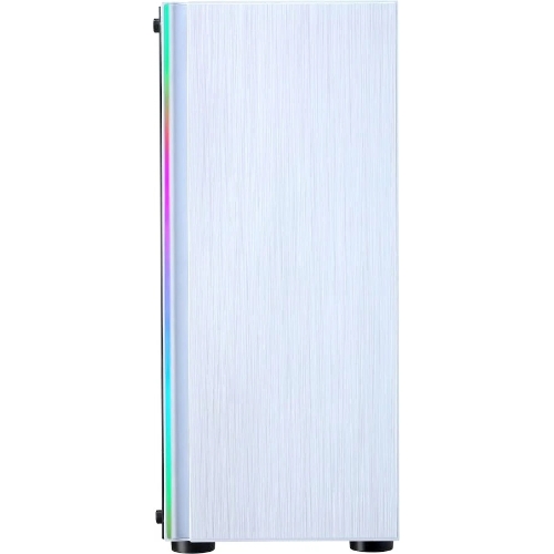Компьютерный корпус AeroCool/Formula CL-3302W RGb белый без БП ATX 2xUSB 2.0 1xUSB 3.0 audio bott PSU