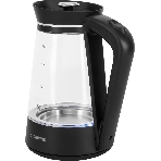 Чайник электрический Starwind SKG2116 1.8 л, 1700 Вт, черный/прозрачный корпус: стекло