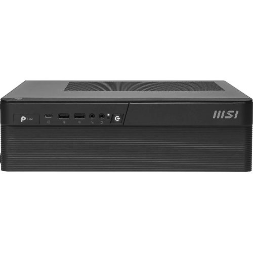 Мини ПК MSI Pro DP80 A14G-007BRU i5 14400 (2.5) Graphics CR без ОС 2xGbitEth WiFi BT 120W черный (936-B20821-013)
