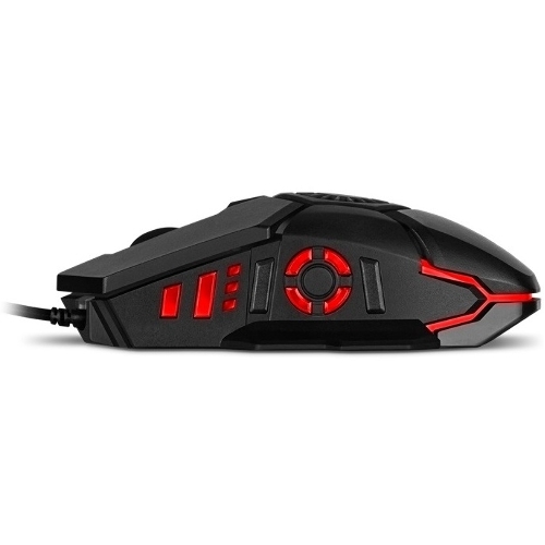 Мышь проводная SVEN RX-G880 черный, 7000 dpi, USB, кнопки - 7