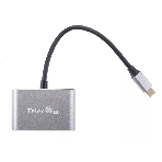 USB-концентратор Telecom TUC055, USB Type-C, HDMI/USB/PD/VGA, USB