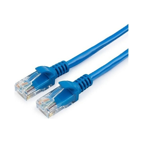 Патч-корд CCA light UTP Гарнизон PC-UTP-5e-1.5-B cat.5e, 1.5м, литой, многожильный синий