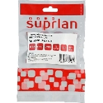 Адаптер Suprlan 10-0316-1, проходн. Keystone RJ45 кат.5E FTP, стальной