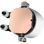 Система жидкостного охлаждения PcCooler DA240 WH ARGB Soc-AM5/AM4/1200/1700/1851 белый 4-pin Al+Cu 270W Ret (DA240-WHAWXX-GL)
